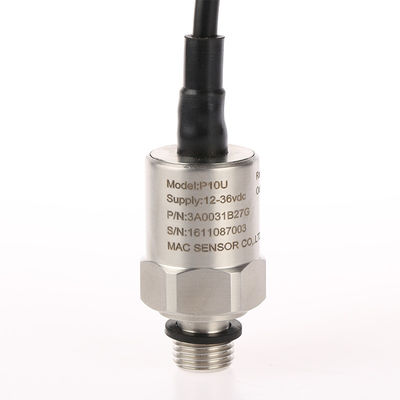 600 Bar 10V 4mA Miniature Pressure Sensor For Water Tank